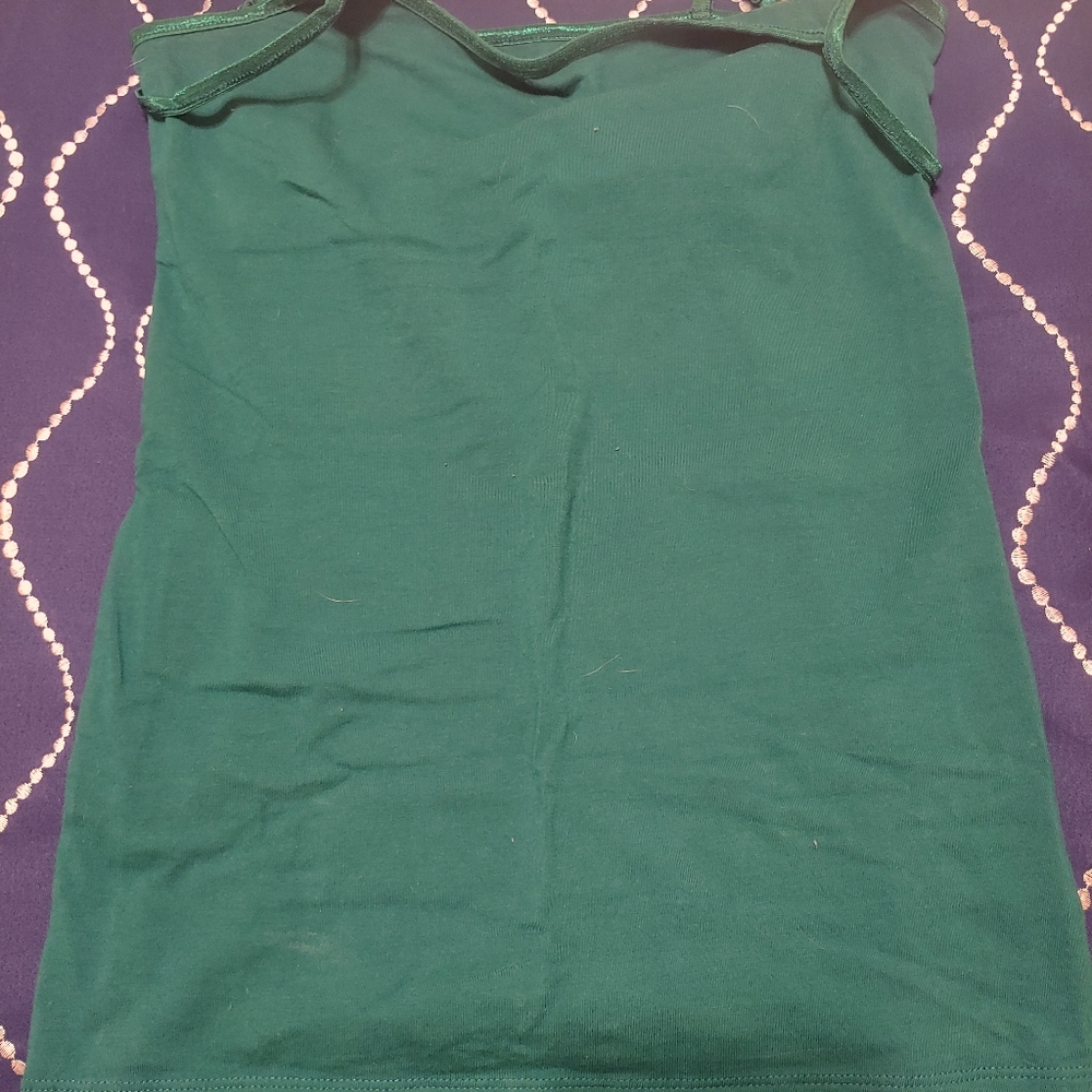2 Cami with built in bra. Bought at kohls super soft material. Medium by SO